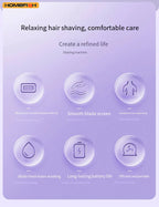 2-in-1 Painless Electric Razor and Hair Remover for Women