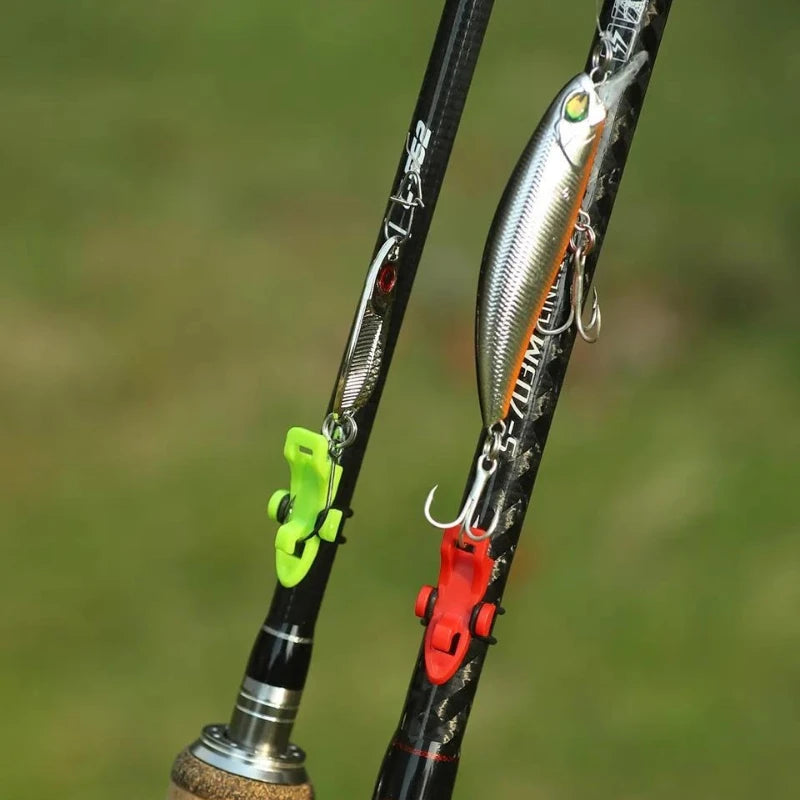 5-Piece Fishing Rod Hook Keeper and Lure Holder Set - 3