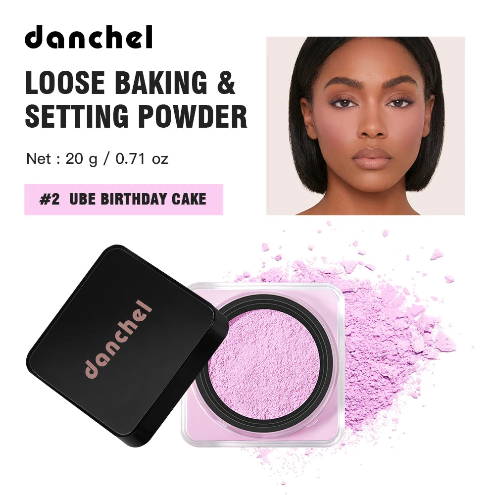 Matte Oil-Control Loose Setting Powder for Flawless Makeup