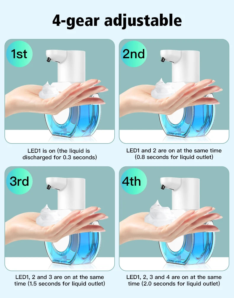 Automatic Touchless Foam Soap Dispenser for Bathroom - 9