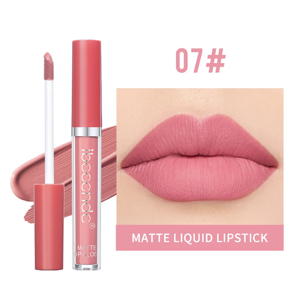 Waterproof Matte Liquid Lipstick - 24