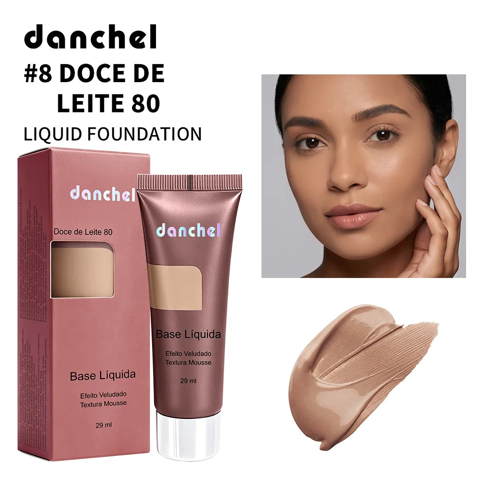 Velvet Matte Liquid Foundation for Flawless Coverage