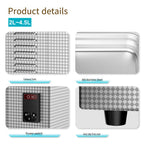 2L Professional Ultrasonic Jewelry and Parts Cleaner