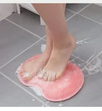 Non-Slip Silicone Shower Foot Scrubber and Massage Mat
