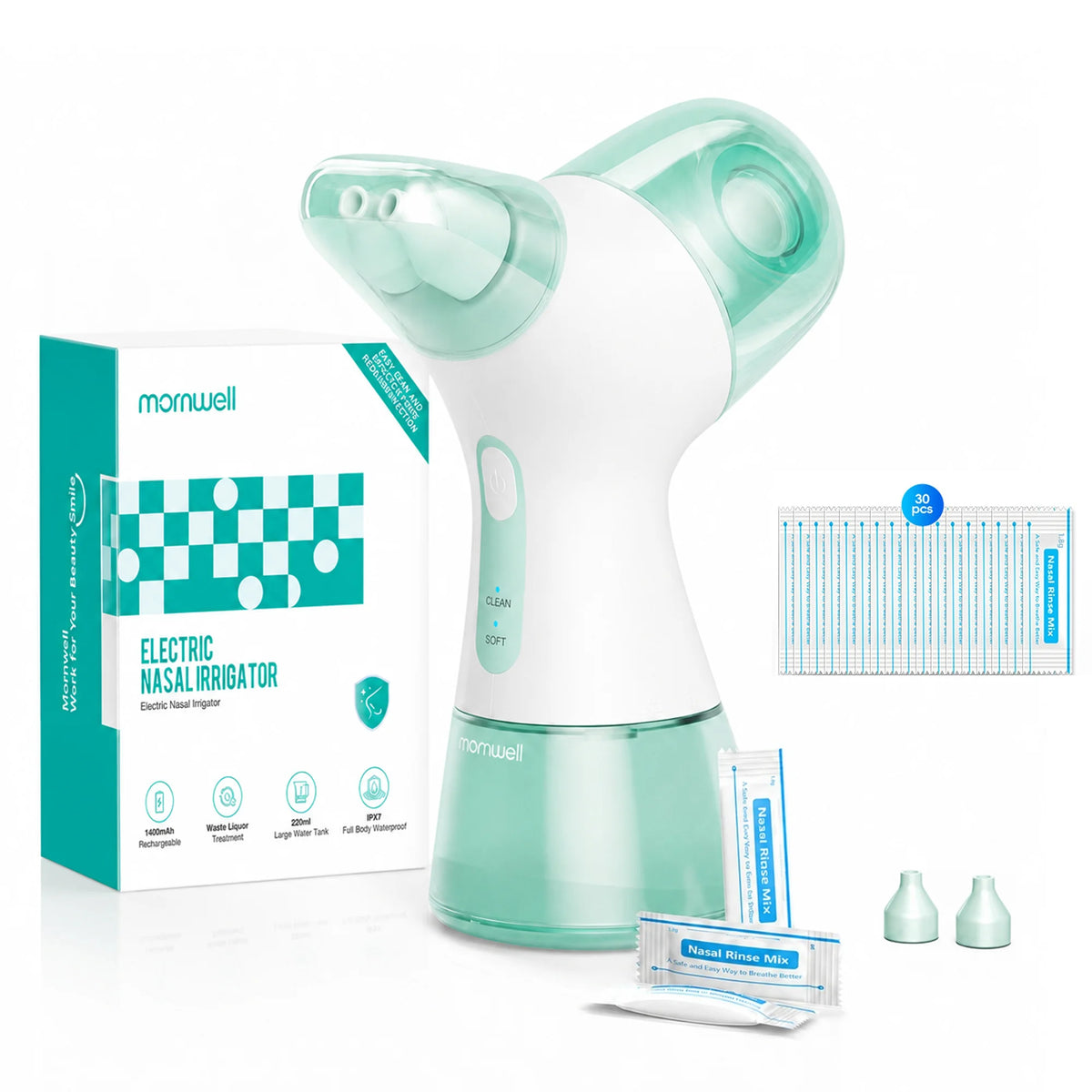 Electric Nasal Irrigation System for Sinus Relief