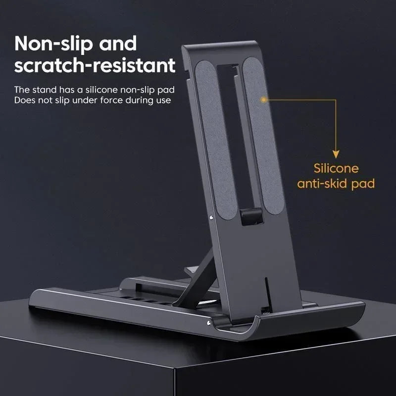 Foldable Adjustable Desktop Phone Holder - 5