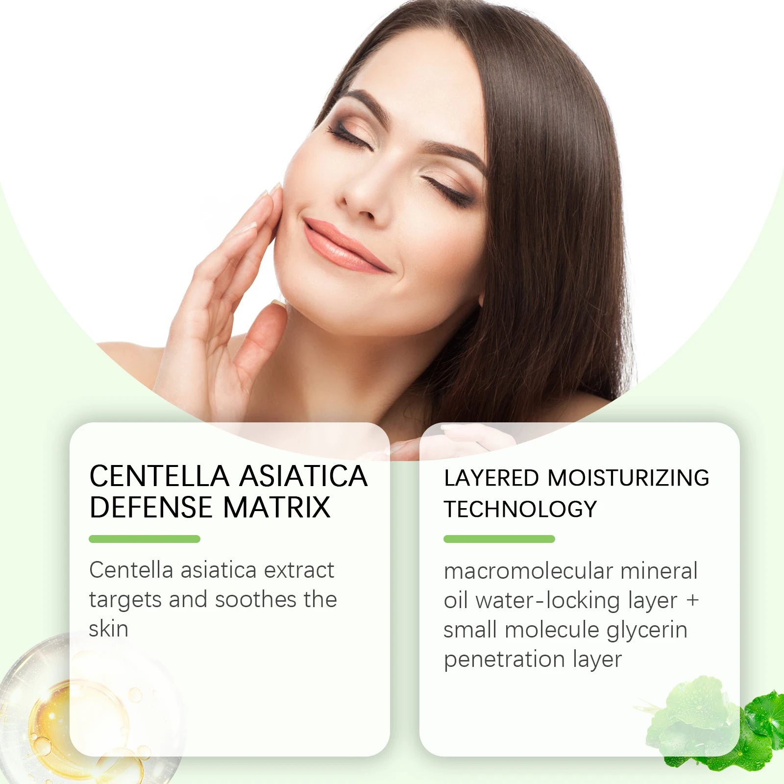 Centella Asiatica Calming Facial Moisturizer for Sensitive Skin - 8
