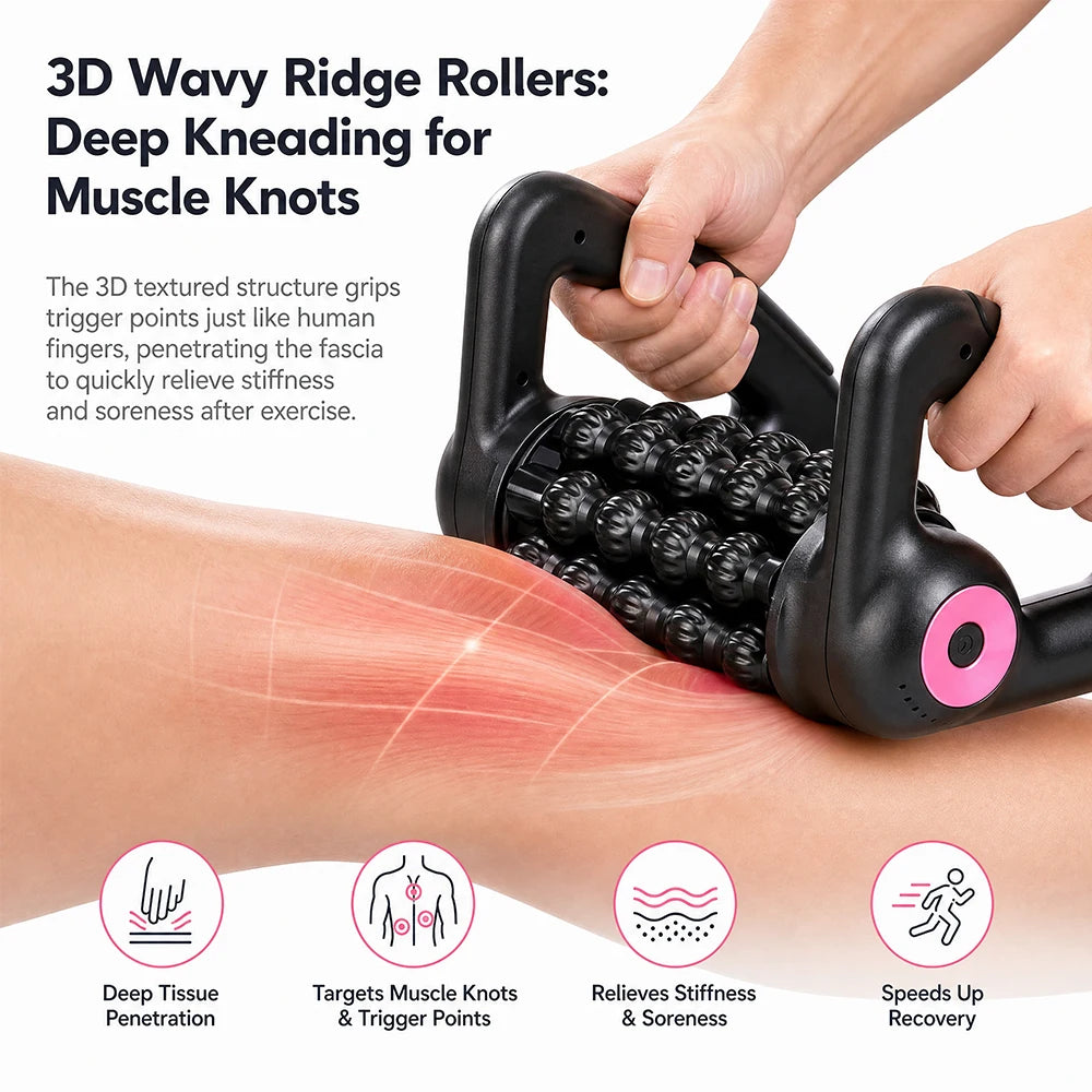 Electric Deep Tissue Muscle Roller Massager