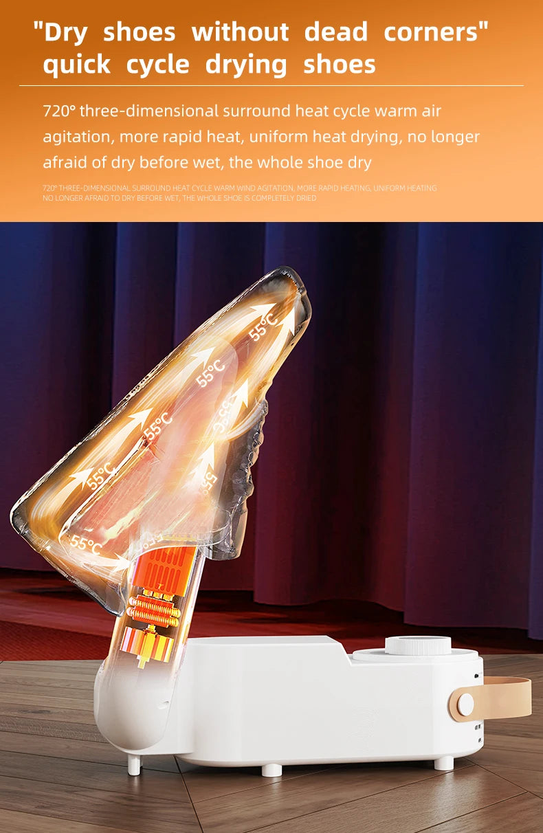 Intelligent Shoe Dryer and Deodorizing Warmer