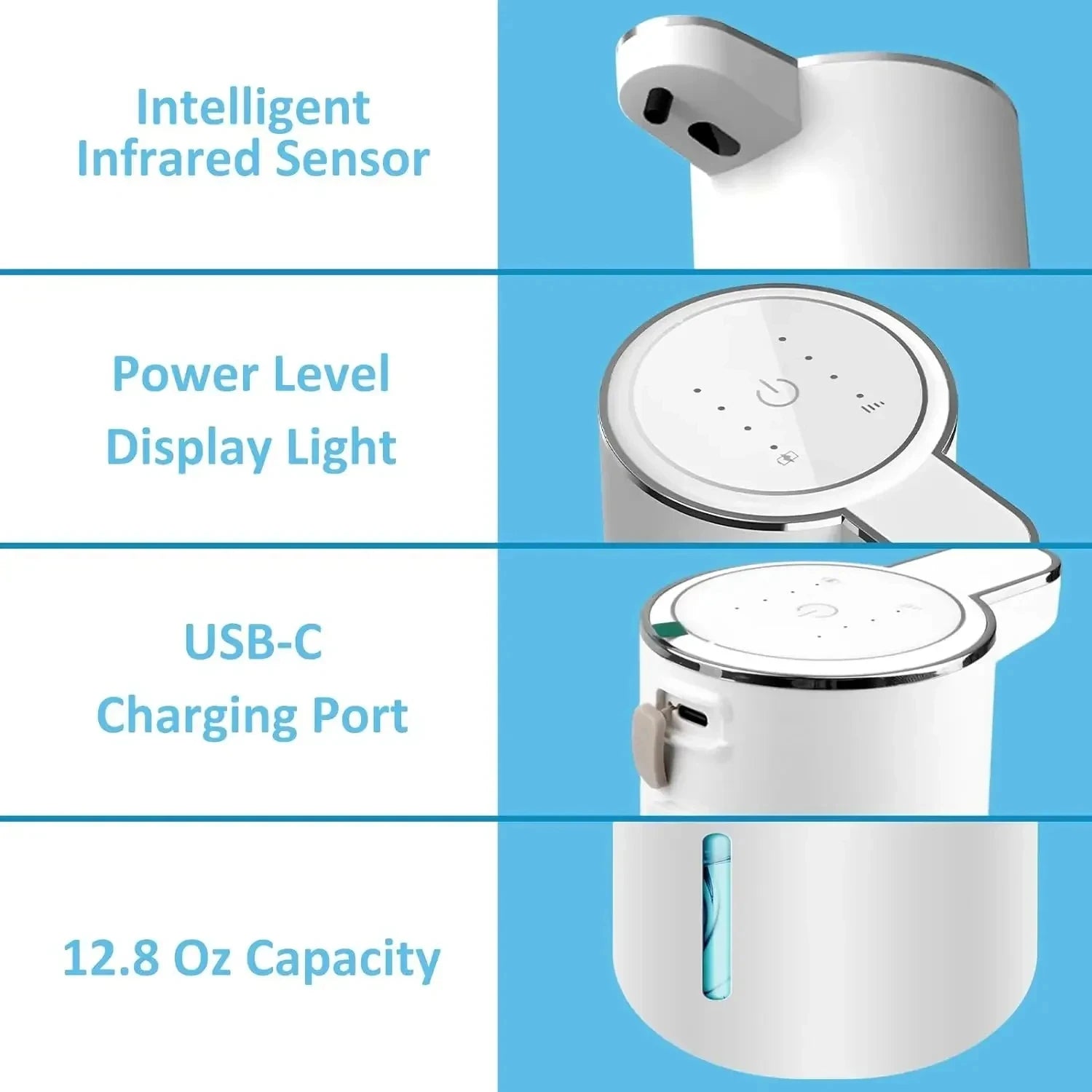 Automatic Touchless Foaming Soap Dispenser - 1
