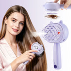 Electric Mist Spray Massage Comb for Hydrating and Detangling Hair