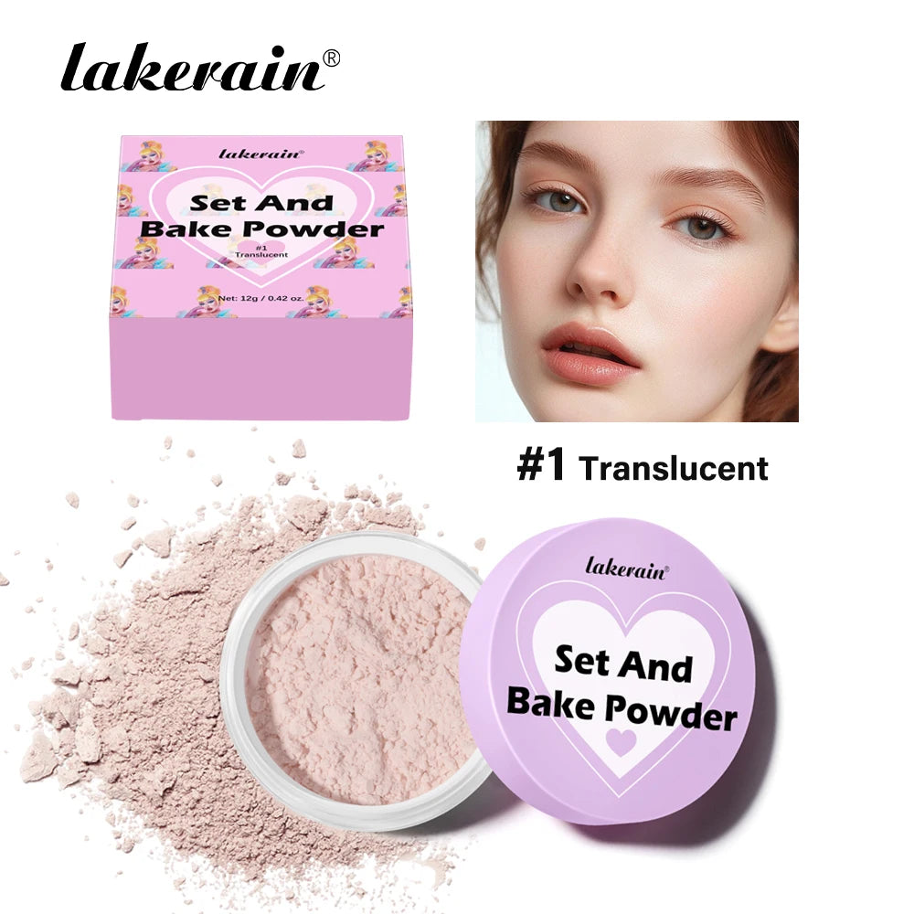 Matte Finish Oil Control Loose Baking and Setting Powder