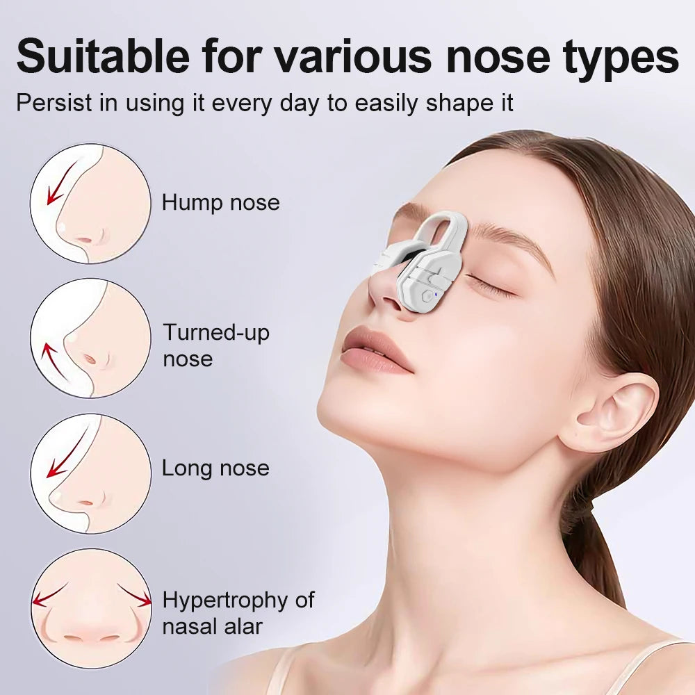 EMS Electric Nose Shaping and Lifting Massager Clip - 12