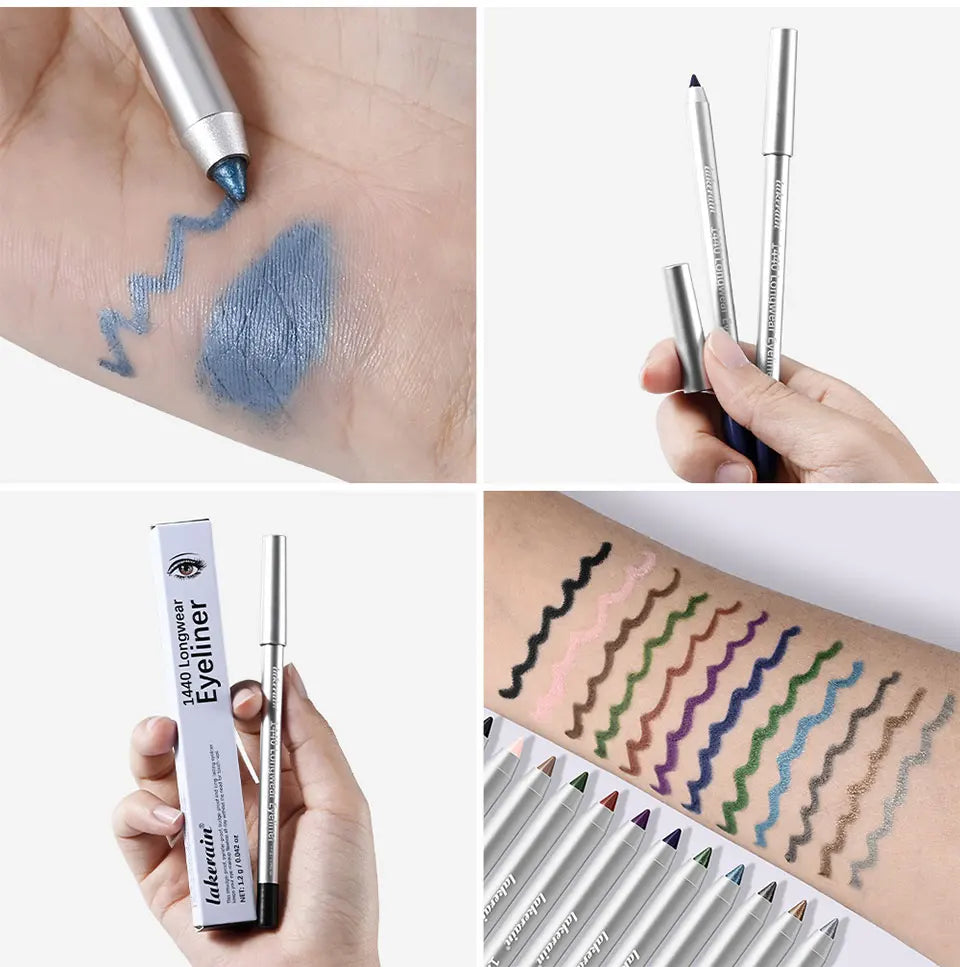 Waterproof Long-Lasting Smudge-Proof Eyeliner Pencil - 20