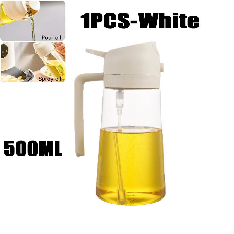 2-in-1 Kitchen Oil Spray and Pour Dispenser