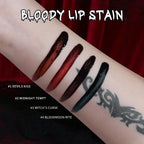 Bloody Matte Liquid Lip Stain for Halloween and Gothic Makeup
