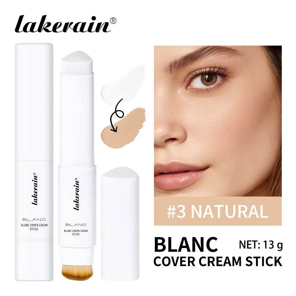Color-Changing Foundation Stick with Built-in Brush
