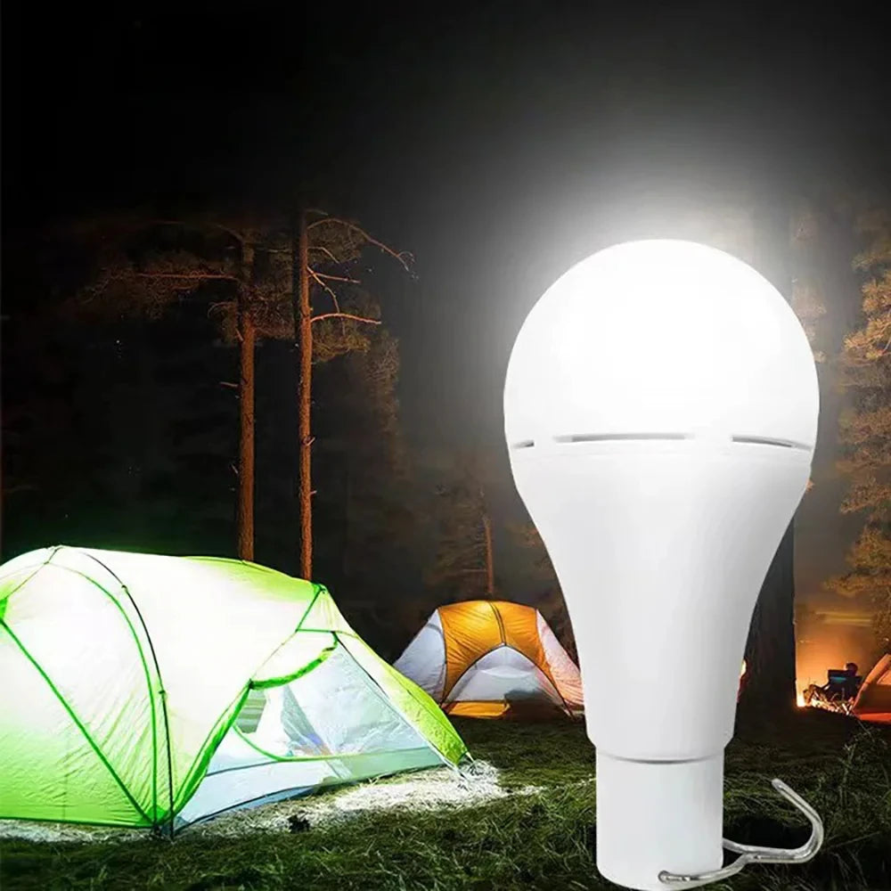 Portable Solar Powered LED Hanging Light for Camping and Emergency - 6