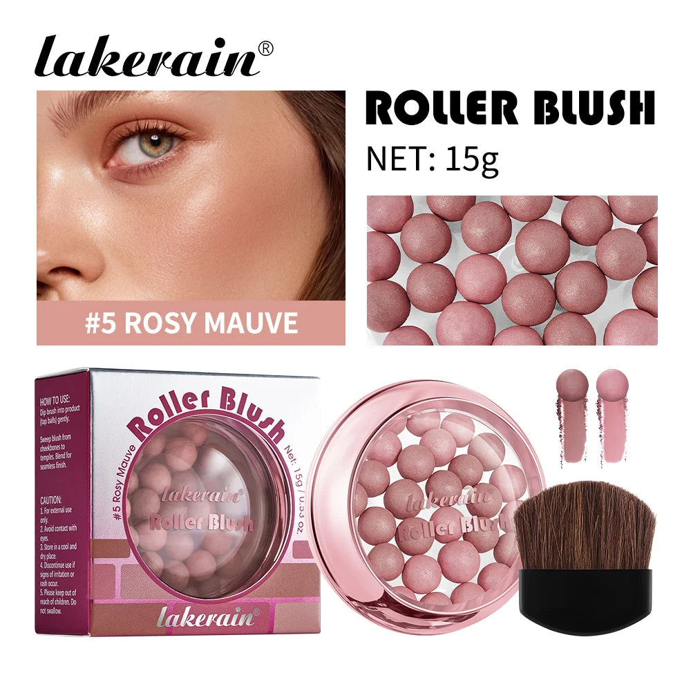 Spherical Powder Bead Blush for Natural Glowing Makeup - 24