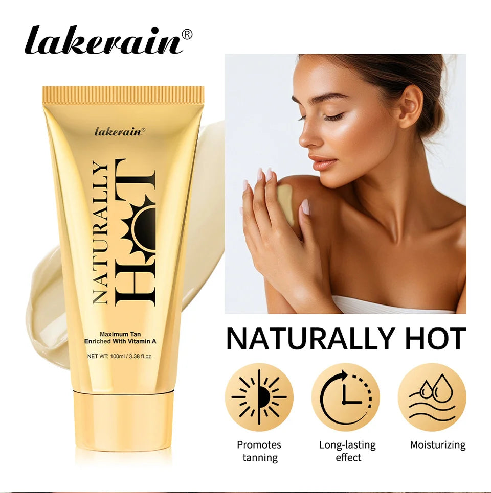 Hot Tanning Accelerator Cream for Smooth Natural Glow - 7