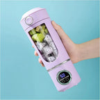 Portable Electric Rechargeable Smoothie Blender Bottle