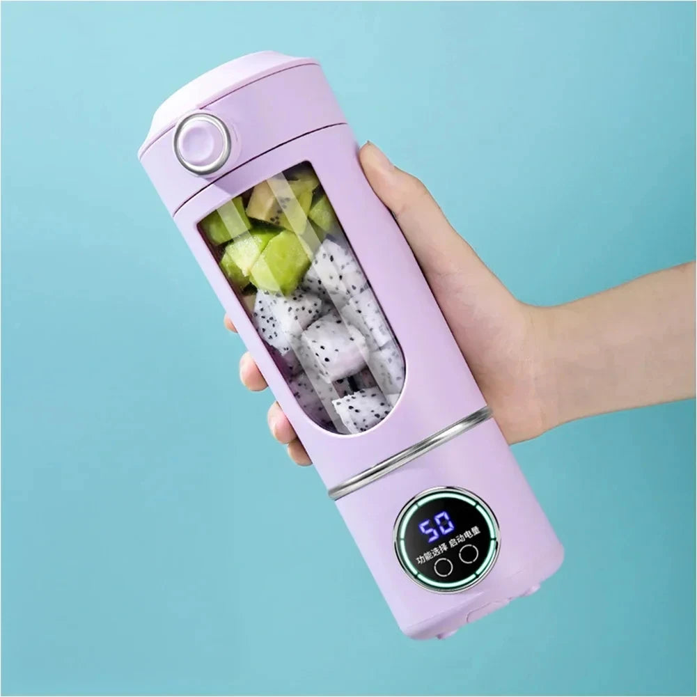 Portable Electric Rechargeable Smoothie Blender Bottle