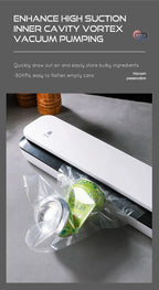 Compact Vacuum Food Sealer for Kitchen Freshness