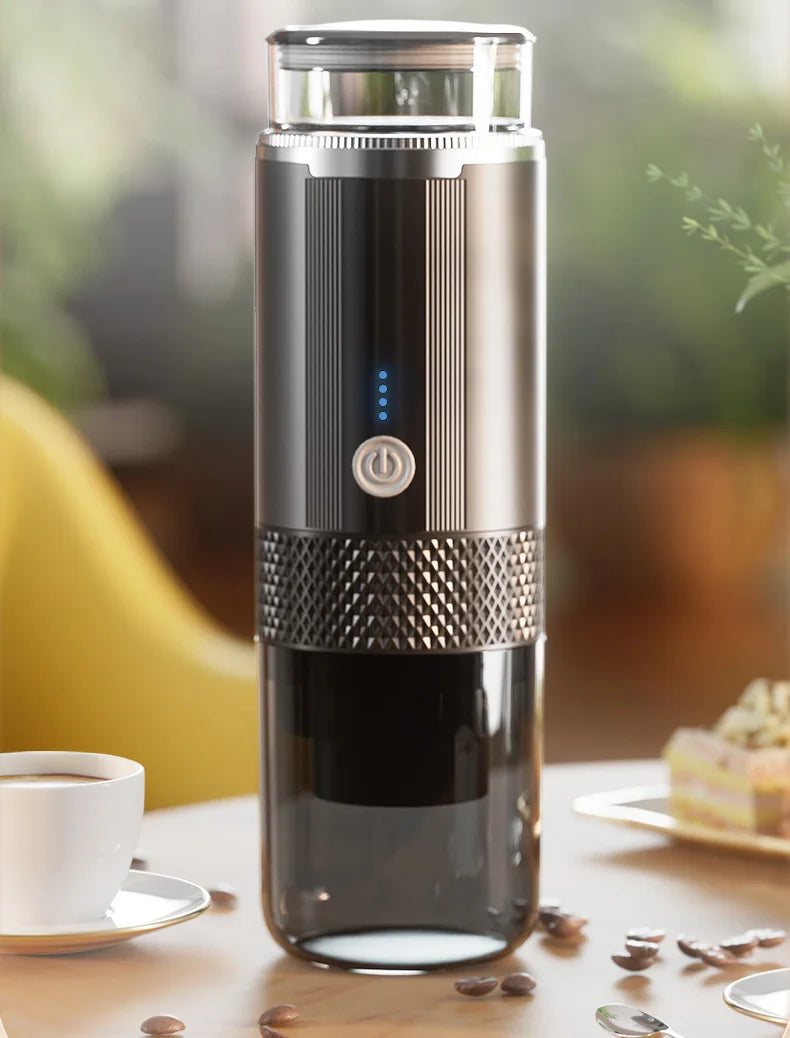 Portable Wireless Espresso Coffee Maker for Travel and Camping