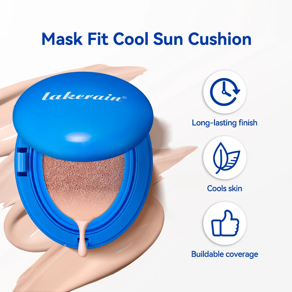 Long-Lasting Waterproof Cushion Foundation with Sun Protection