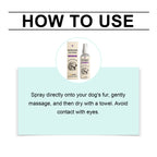 Waterless Pet Shampoo Spray for Dogs