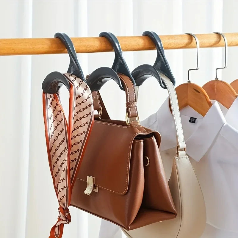 10pc Space-Saving Handbag and Accessory Closet Hooks - 5