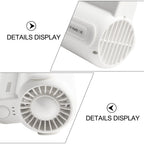 Portable Rechargeable Waist Clip Cooling Fan for Travel and Sports