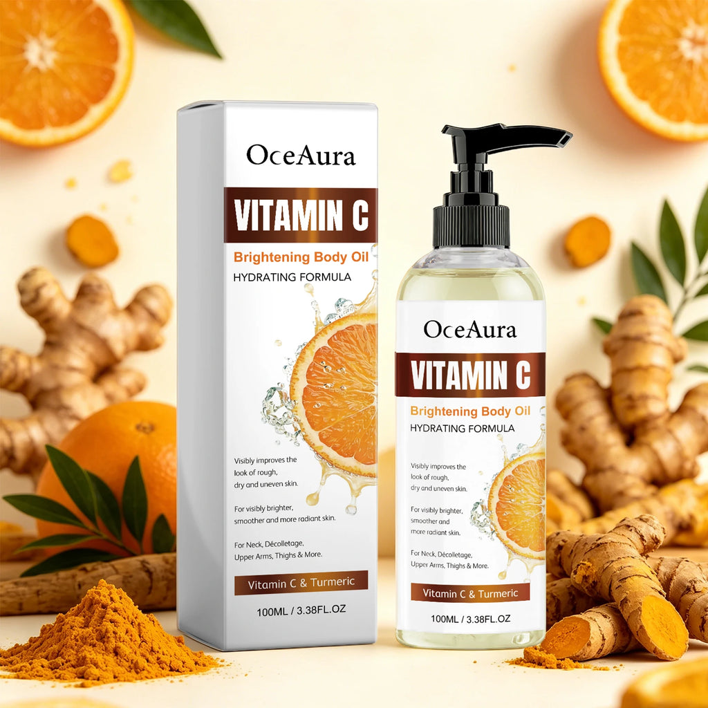 Turmeric and Vitamin C Brightening Body Oil