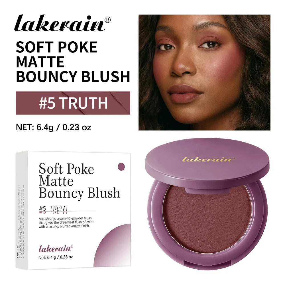 Matte Cream to Powder Bouncy Blush for Natural Flush - 27