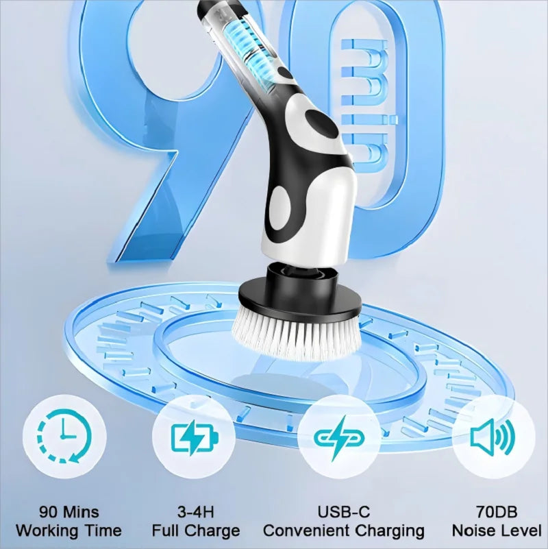 Multifunctional Electric Rotary Cleaning Brush - 6