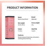 Waterproof Liquid Cheek Blush for Natural Makeup