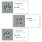 Digital LCD Room Thermometer and Humidity Monitor