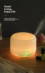 500ml Aromatherapy Essential Oil Diffuser with LED Night Light