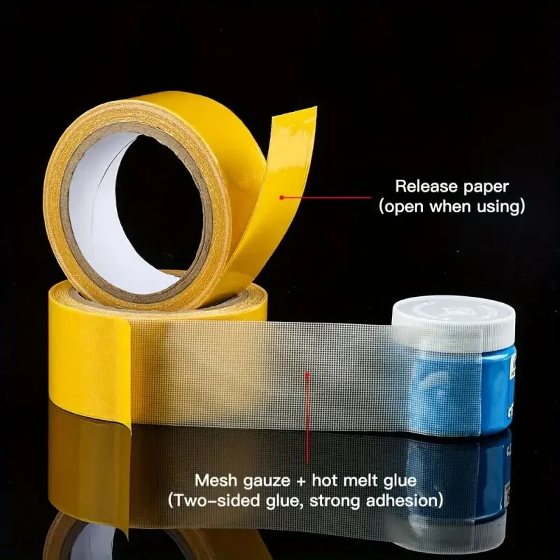 Heavy Duty Waterproof Double-Sided Mesh Adhesive Tape - 12