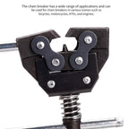 Heavy Duty Motorcycle and Bicycle Chain Breaker Tool