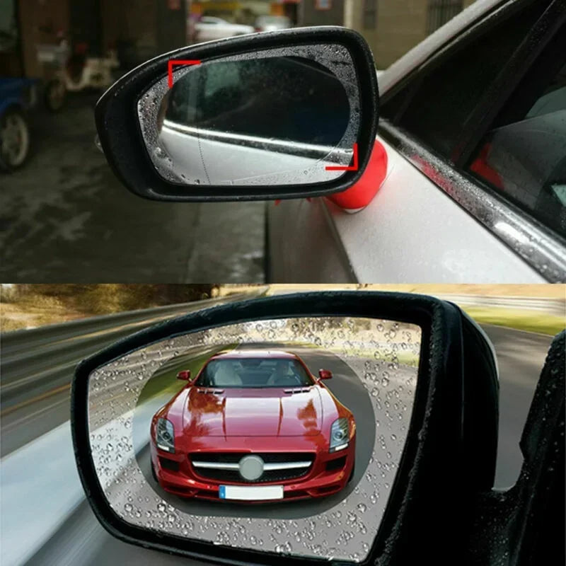 Anti-Fog Rainproof Rearview Mirror Film for Safer Driving - 4