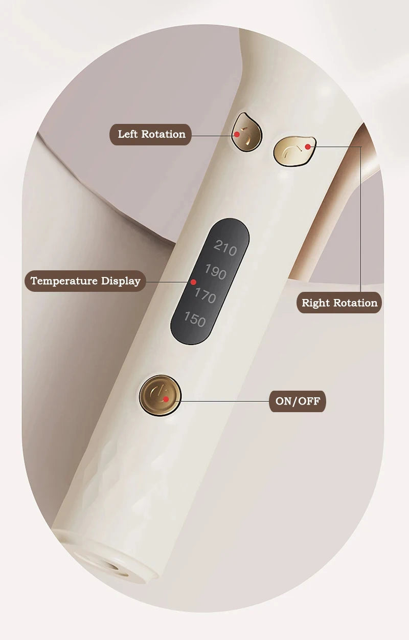 Automatic Rotating Hair Curler for Effortless Waves - 16