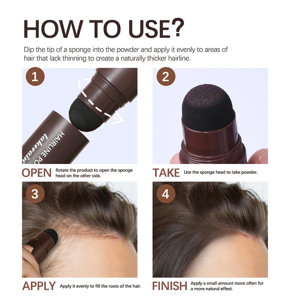 Waterproof Hairline Shadow Powder for Root Cover Up