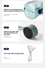 Portable Hydrogen Water Ionizer Bottle