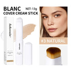 Color-Changing Foundation Stick with Built-in Blending Brush