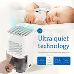 Compact Portable Dehumidifier for Home and Office