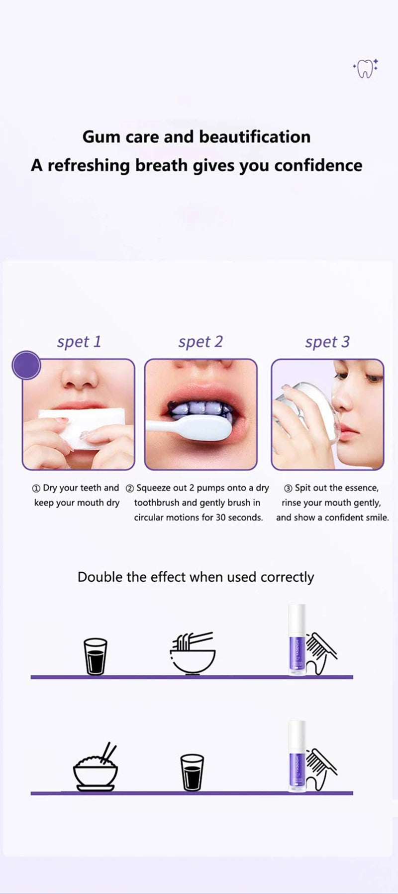 Deep Cleaning Teeth Whitening Foam Toothpaste - 18