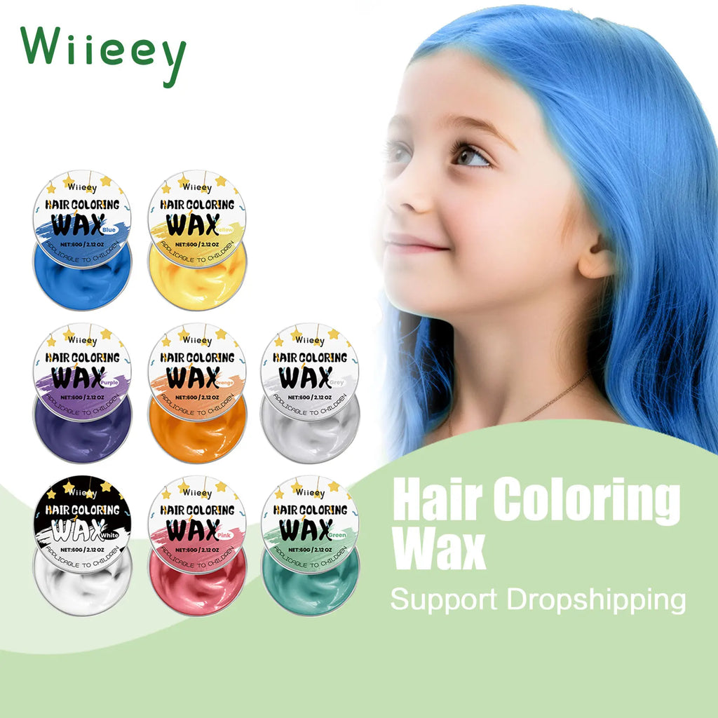 Temporary Hair Color Wax for Kids