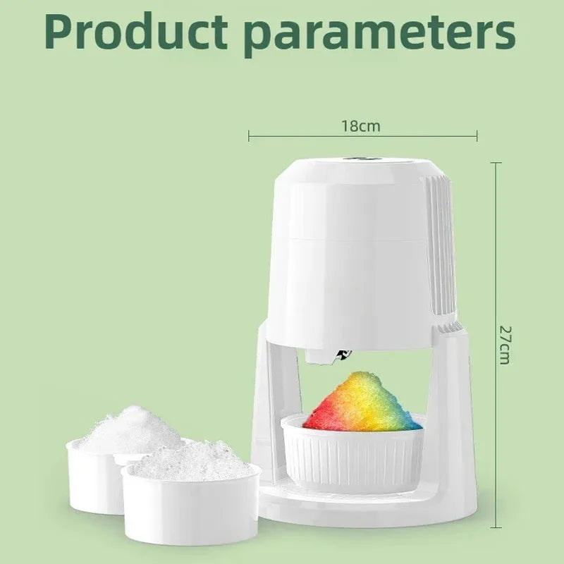 Automatic Electric Ice Shaver for Home Smoothies - 4