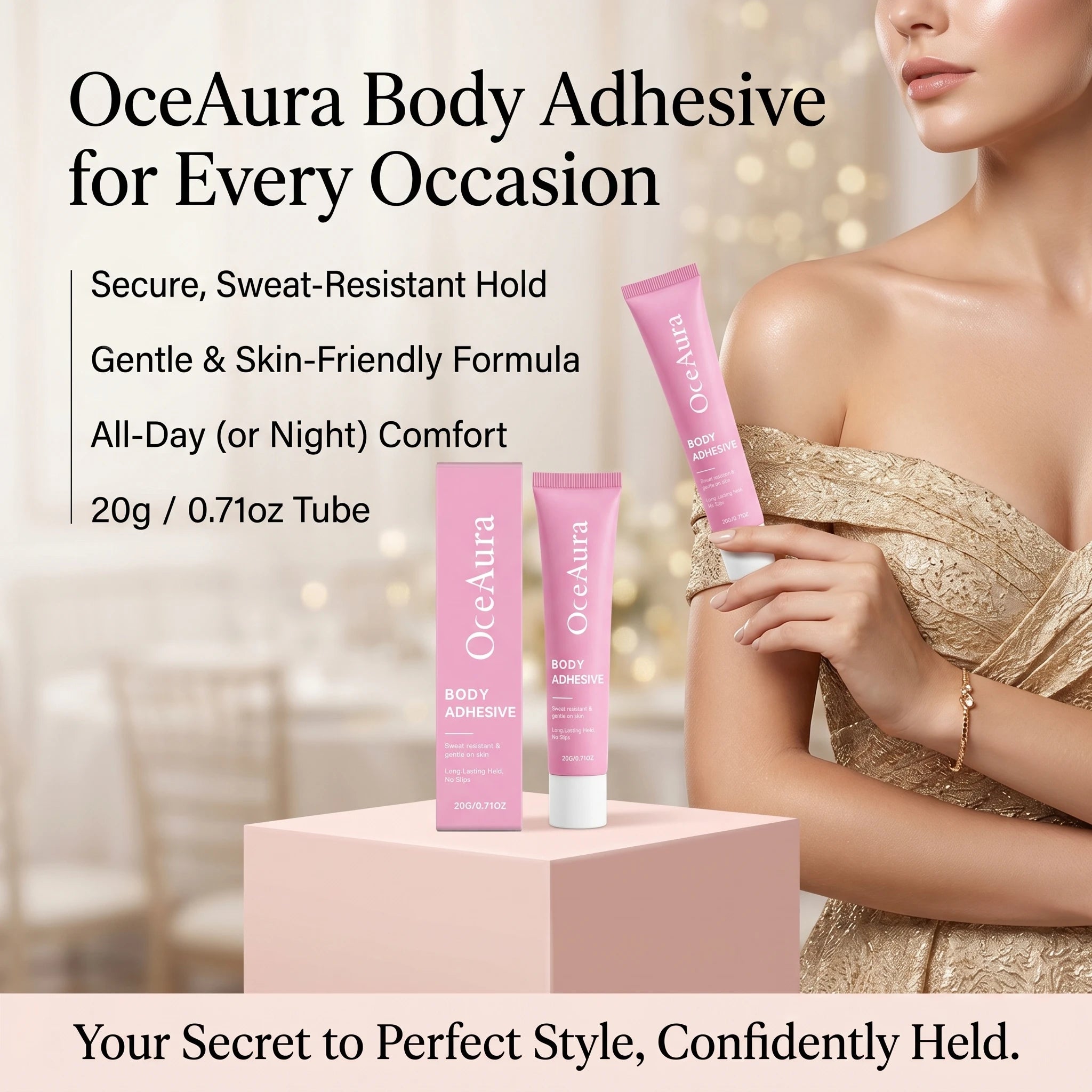 All-Day Clothing Body Adhesive for Wardrobe Security - 3